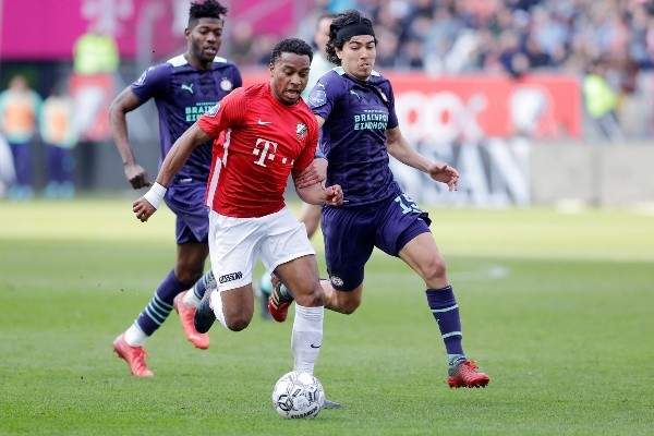 Erick Gutiérrez jugó 90 minutos en triunfo frente al Utrecht (Getty Images)