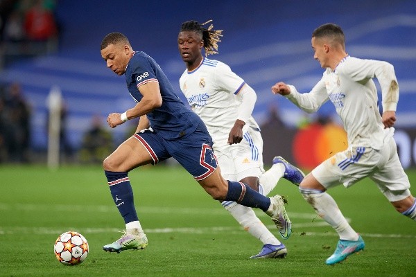 Kylian Mbappé ante Real Madrid: Getty