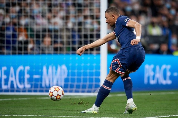 Kylian Mbappé ante Real Madrid: Getty