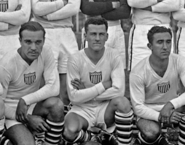 Bert Patenaude, autor del primer hat-trick en la historia de los Mundiales (US Soccer)