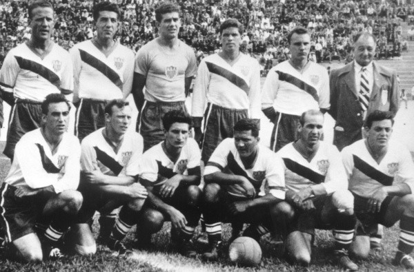 El plantel de Estados Unidos que jugó en Brasil 1950 (History)