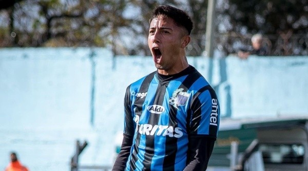 Fabricio Díaz, una de las joyas del fútbol local que ya tuvo su primer llamado a la Selección