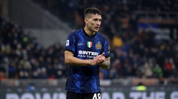 Martín Satriano, de las juveniles de Inter ahora juega en Francia