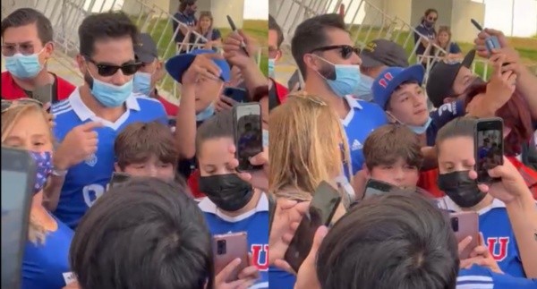 Johnny Herrera hinchas Universidad de Chile