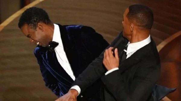 Will Smith deu tapa em Chris Rock - Foto: Getty Images
