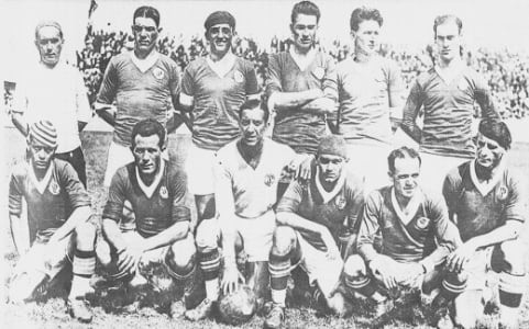 Foto: Acervo Palmeiras/ Palmeiras foi campeão em cima do São Paulo em 1932.