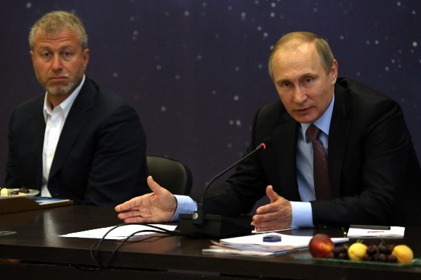 Roman Abramovich y Vladimir Putin: Getty