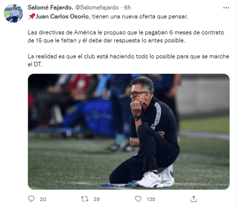 Todo Listo: Es Inminente La Salida De Juan Carlos Osorio De América De Cali