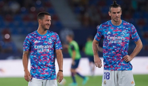 Eden Hazard y Gareth Bale: Getty