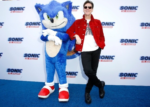Jim Carrey protagoniza Sonic (Getty).