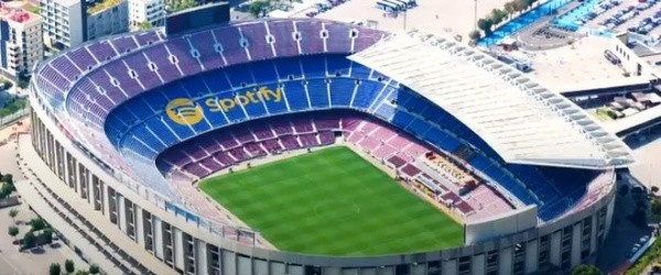 Así lucirá la fachada del Spotify Camp Nou por dentro (Barcelona)