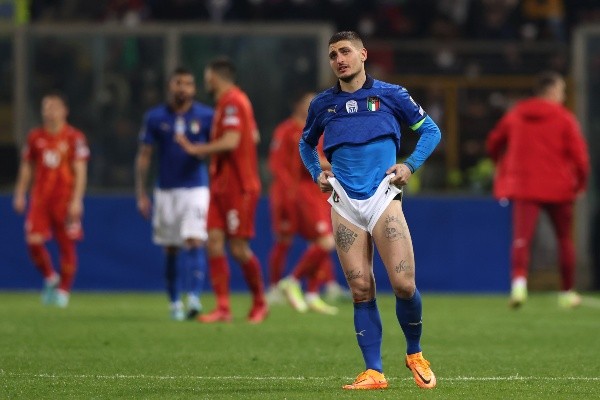 Eliminación de Italia: Getty