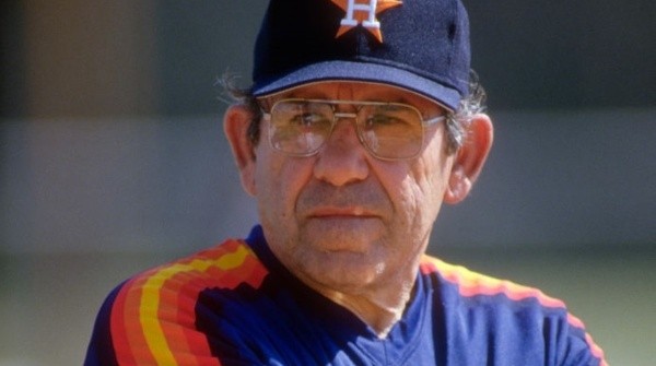 Houston Astros' coach Yogi Berra