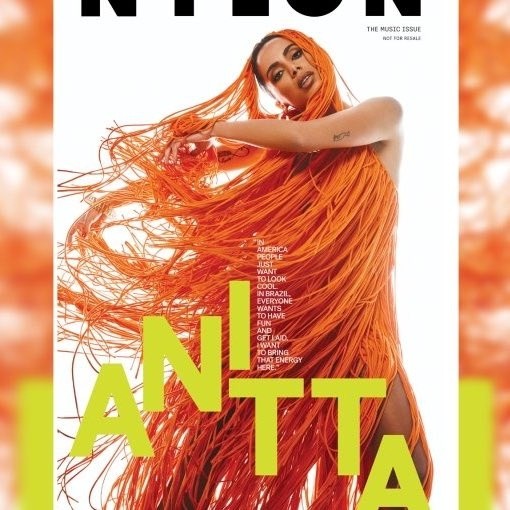 Capa da Nylon Magazine com a Anitta - Imagem: Reprodução/Twitter