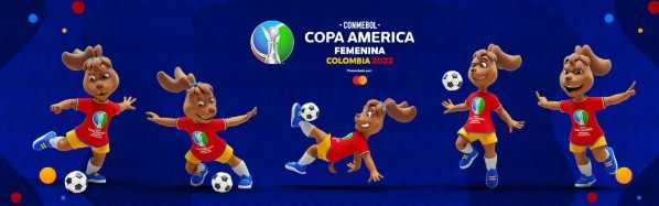 Alma, la mascota oficial de la Copa América.