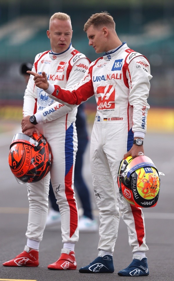 Mick Schumacher no habló muy bien de Nikita Mazepin (Getty Images)
