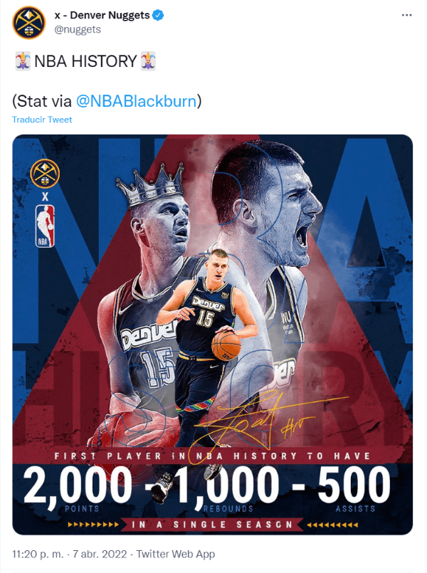 Twitter: @nuggets