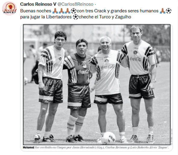 Carlos Reinoso se refirió al América y a la Copa Libertadores