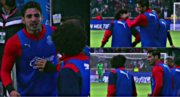 Bronca entre Huerta y Briseño