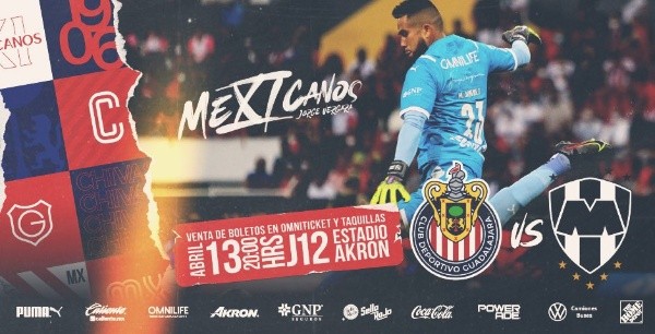 Foto: Twitter oficial de Chivas de Guadalajara.