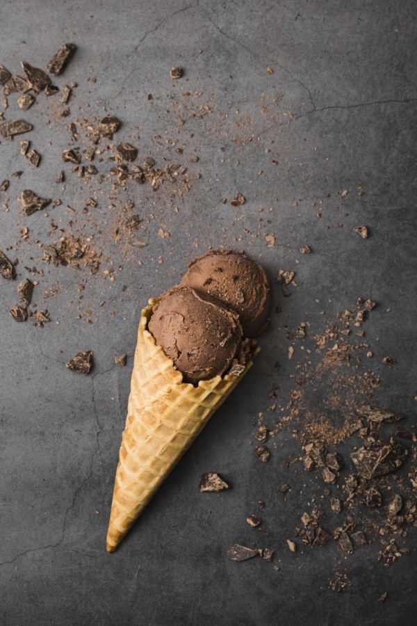 El helado de chocolate es uno de los más elegidos por los argentinos. Fuente: (Pixabay)