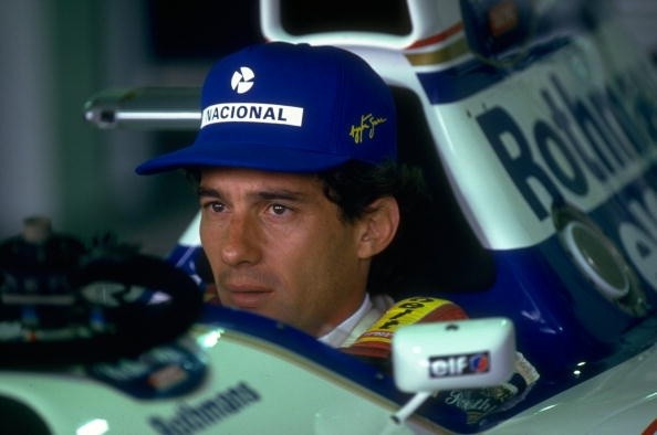 Senna pilotou a Williams em 1994. Créditos: Getty Images