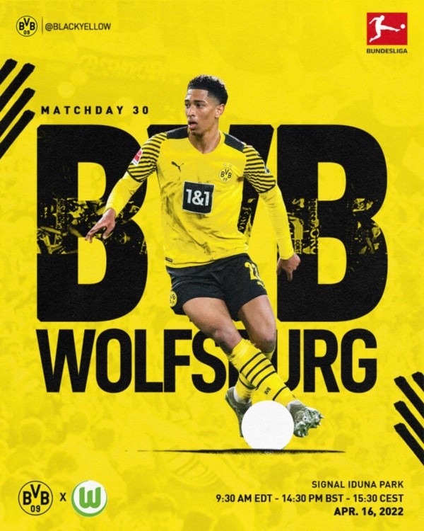 Foto: Twitter oficial de Borussia Dortmund.