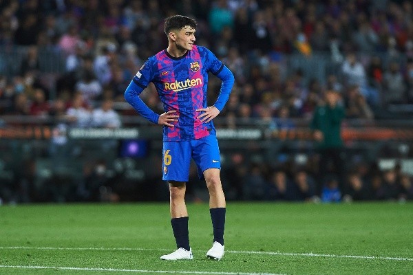 Pedri contra Eintracht Frankfurt: Getty