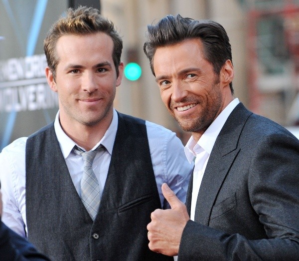 Ryan Reynolds y Hugh Jackman. Foto: (Getty)