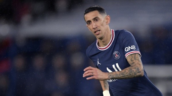 Angel Di Maria of PSG during a match / ANP via Getty Images