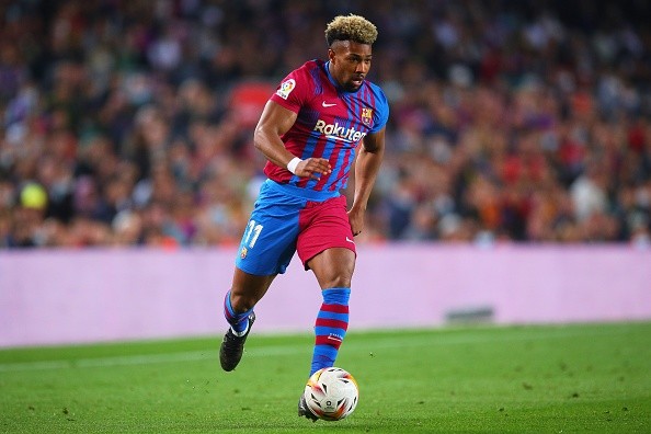 Adama Traoré en Barcelona. Getty.