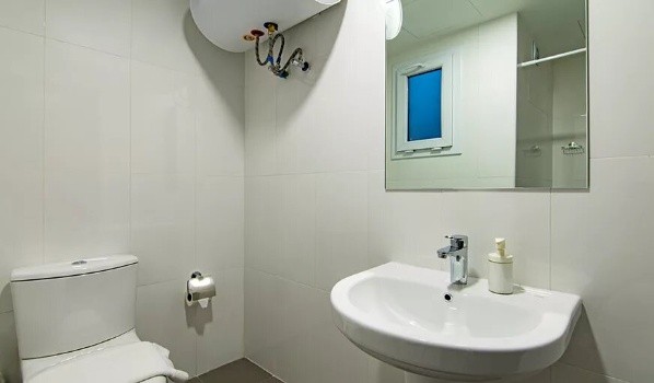 Baño. Archivo privado.