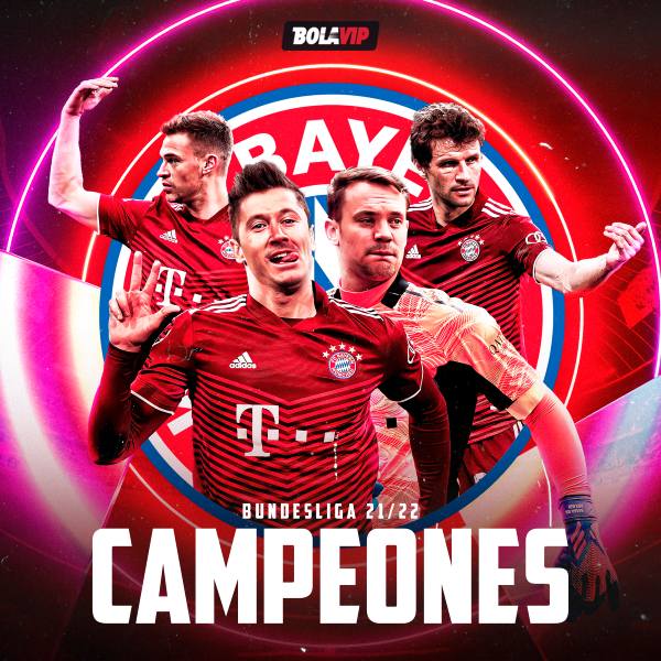 Bayern Múnich, campeón de la Bundesliga.