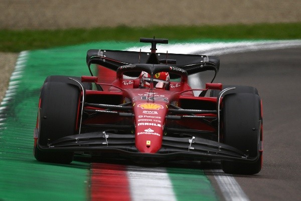 Charles Leclerc quedó 6º en el GP de Emilia-Romaña (Getty Images)