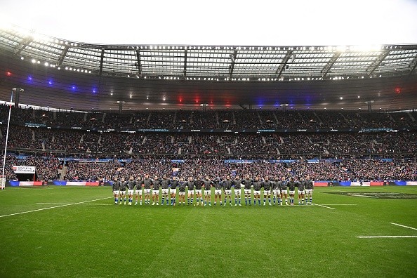 Estadio Saint Denis, en juego de rugby. Getty.