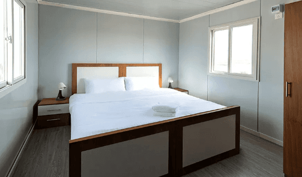 La habitación para una pareja.