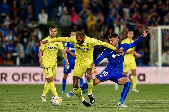 Arambarri en acción con Getafe. Getty.