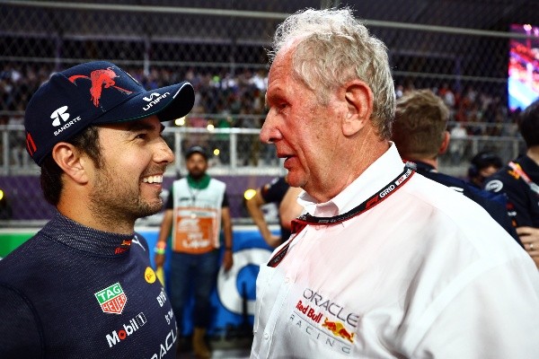 Helmut Marko, otra vez contra Checo Pérez (Getty Images)