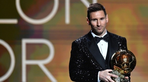 Lionel Messi, ganador del Balón de Oro 2021