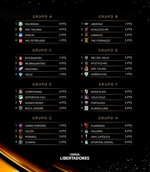 Foto: Twitter oficial de la Copa Libertadores.
