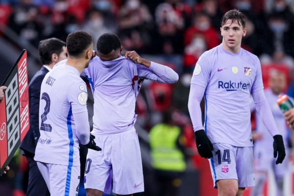 Ansu Fati tras su lesión