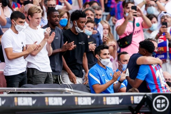 Dembélé quedó fuera