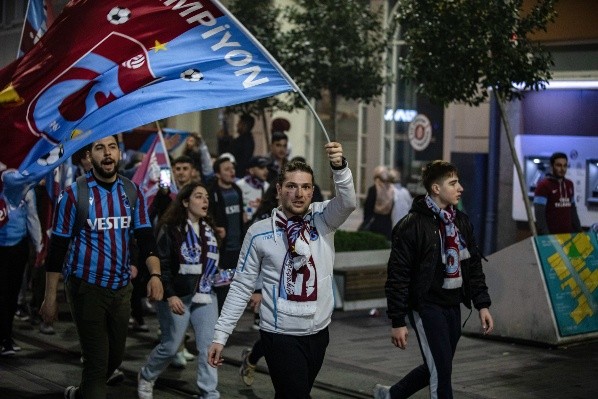 Hinchas en Trebisonda (Getty)