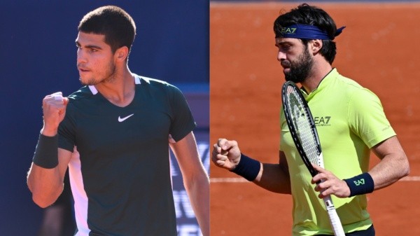 Carlos Alcaraz Nikoloz Basilashvili