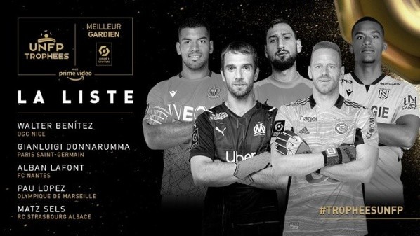 Los candidatos a ganar el premio a mejor arquero de la Ligue 1