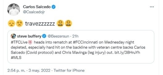 Twitter Carlos Salcedo