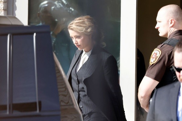 Amber Heard deu depoimento pela primeria vez. Foto: Getty Images