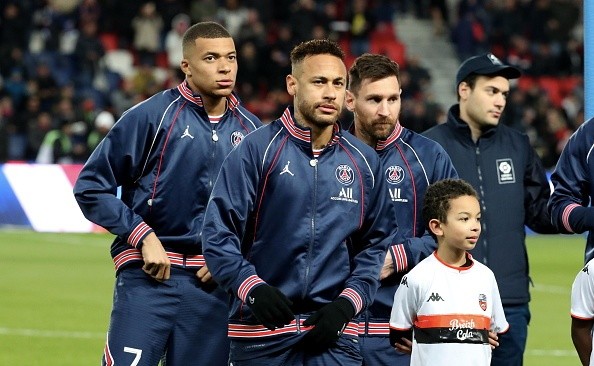 Estrellas de PSG. Getty.