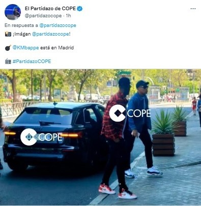 Fuente: Twitter COPE (@partidazocope)