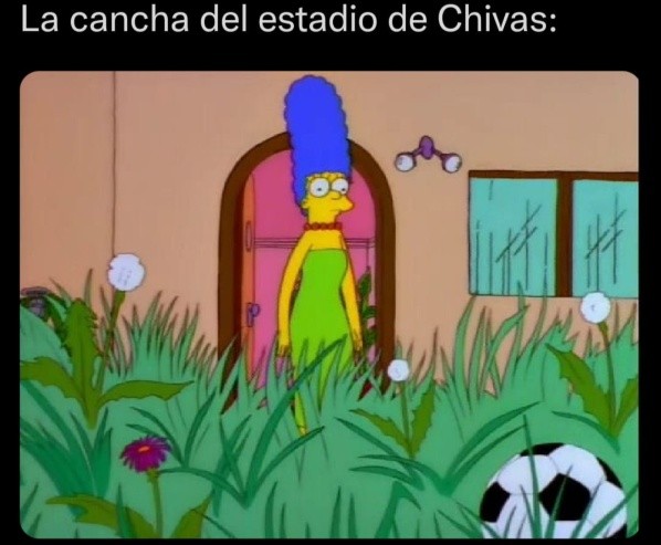 Meme de Chivas 4-1 Pumas UNAM (Twitter)